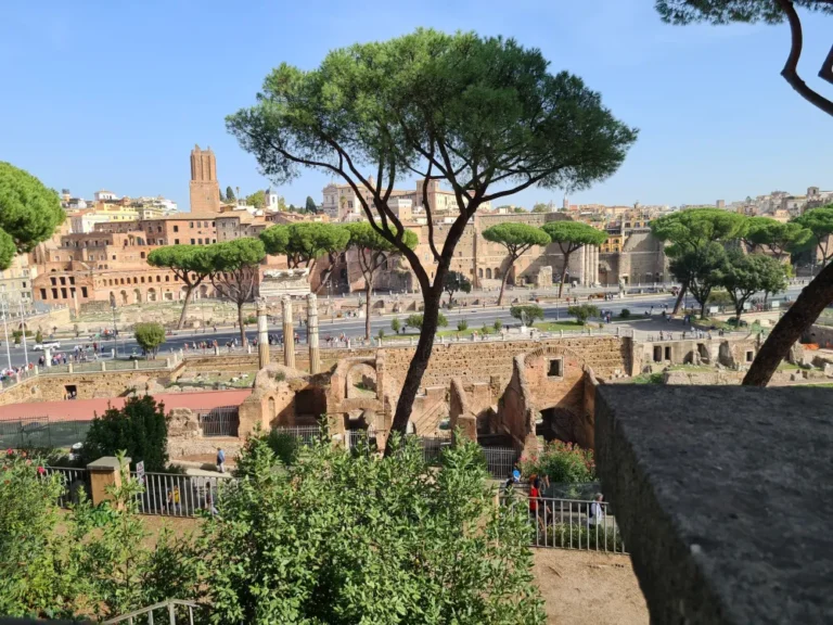 Rome vue depuis la terrasse des Quadriges